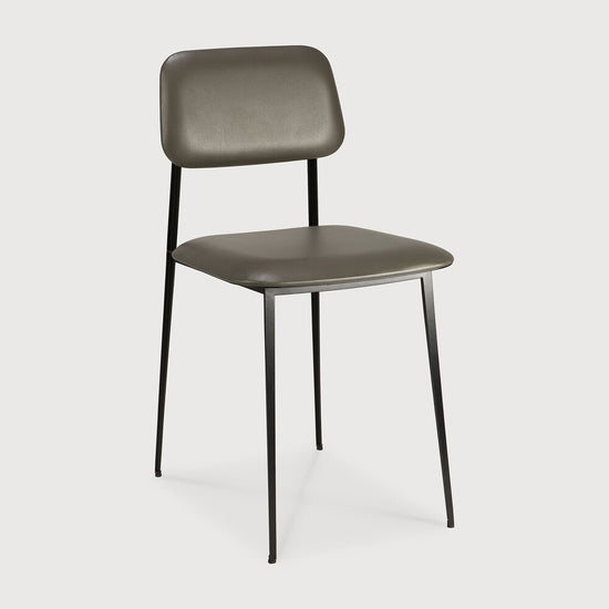 DC Dining Chair By Djordje Cukanovic | Olive Green Leather