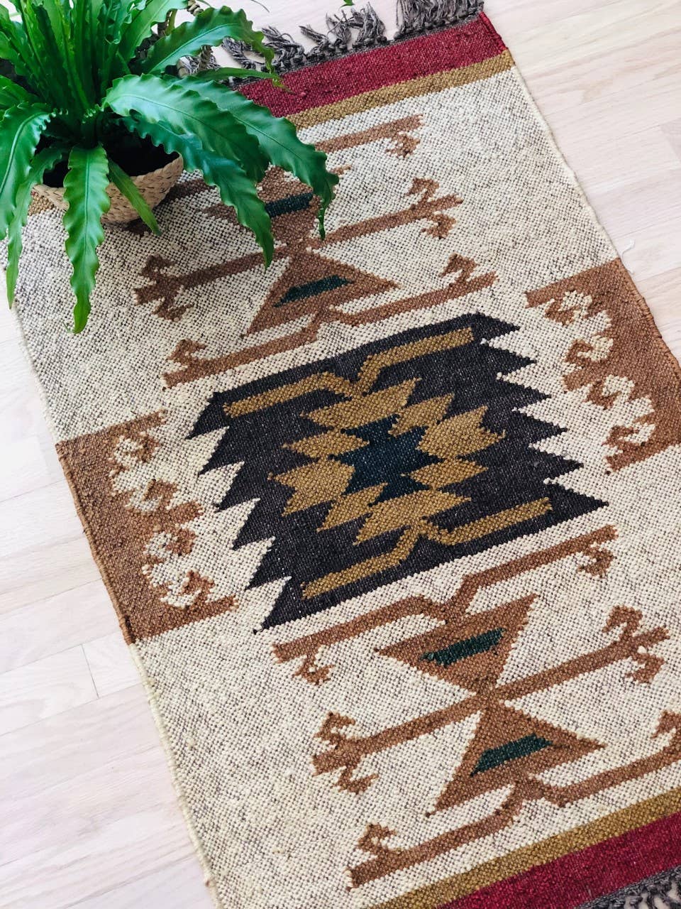 Kilim Jute Rug | 3x5