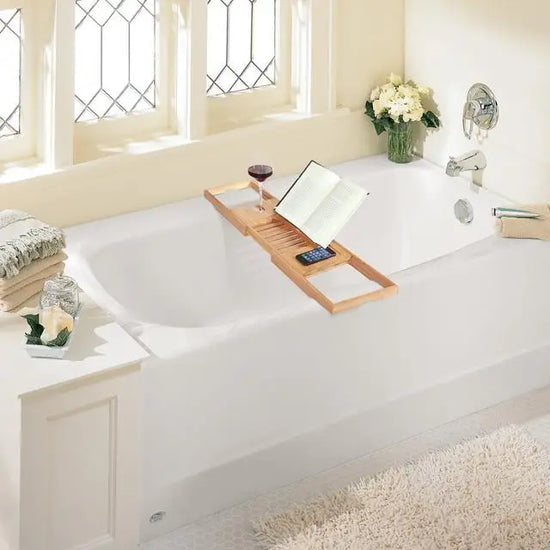 Load image into Gallery viewer, Bamboo Bath Caddy
