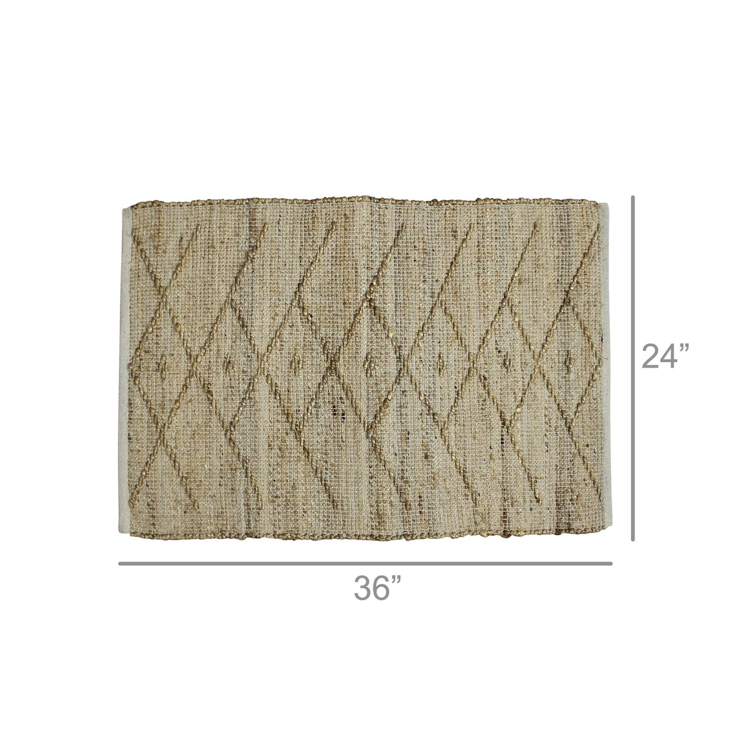 Malika Rug Natural Hemp 2x3