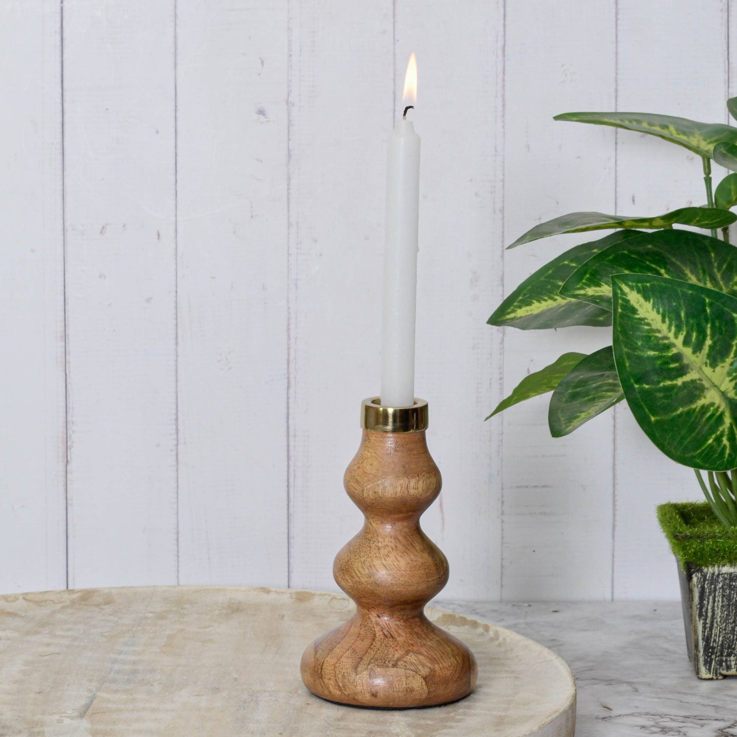 Cedar Tiered Candleholder | Large