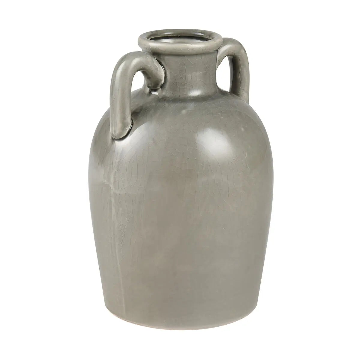 Babin Amphora Style Glazed Ceramic Vase | Large