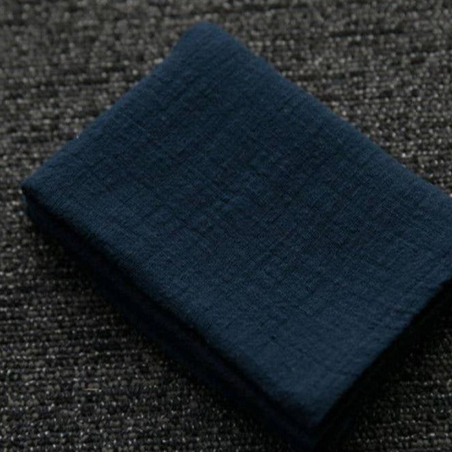 Soft Nordic Style Linen Napkin | Blue