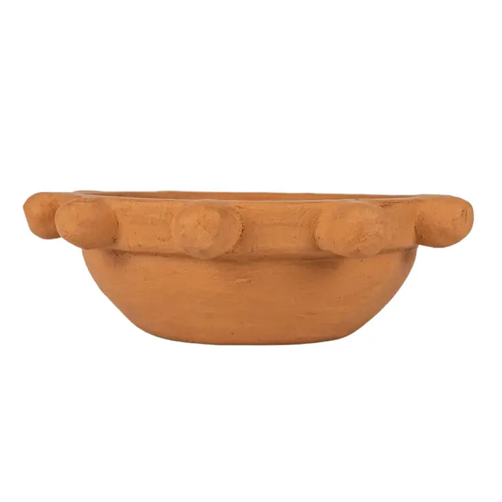 Amos Beaded Terracotta Trinket Tray