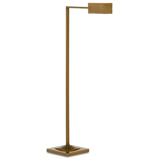Floor Model | Ruxley Brass Floor Lamp