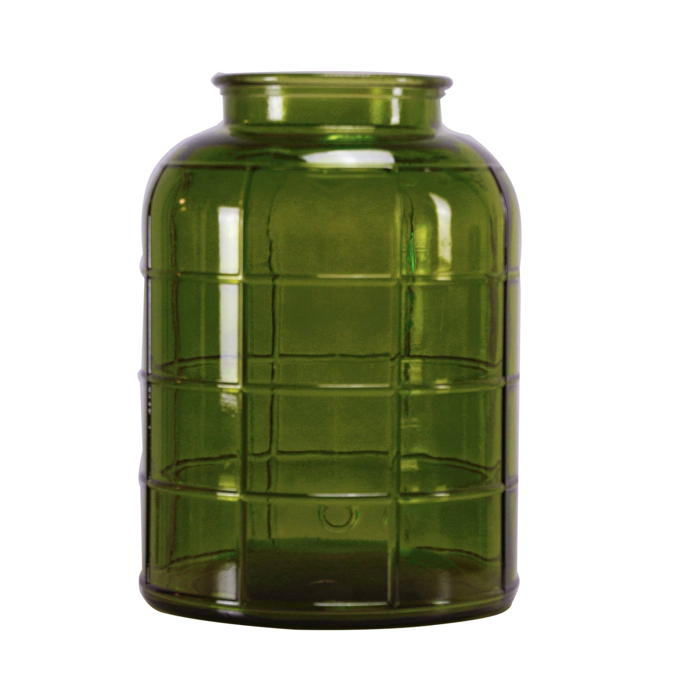 Mateo Recycled Glass Vase | Green