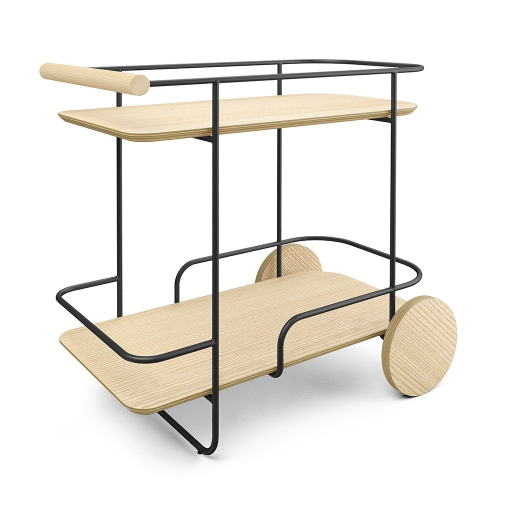 Load image into Gallery viewer, Arcade Bar Cart | Black
