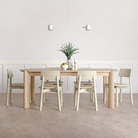 Bancroft Dining Table | White Oak