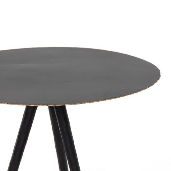 Trula End Table | Rubbed Black