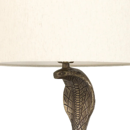 Load image into Gallery viewer, Snakur Table Lamp | Etched Antique
