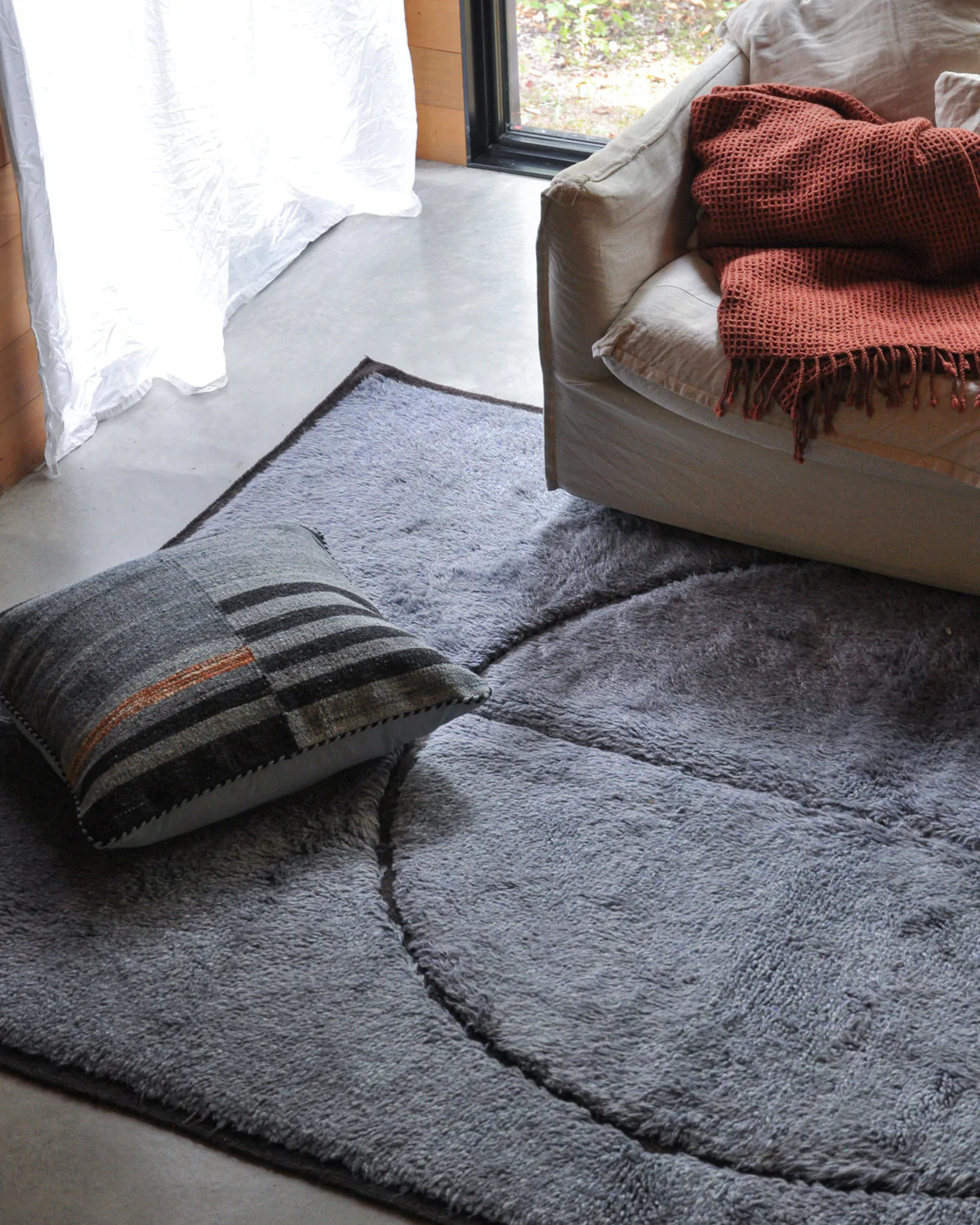 Half Moon Area Rug by Mark Krebs