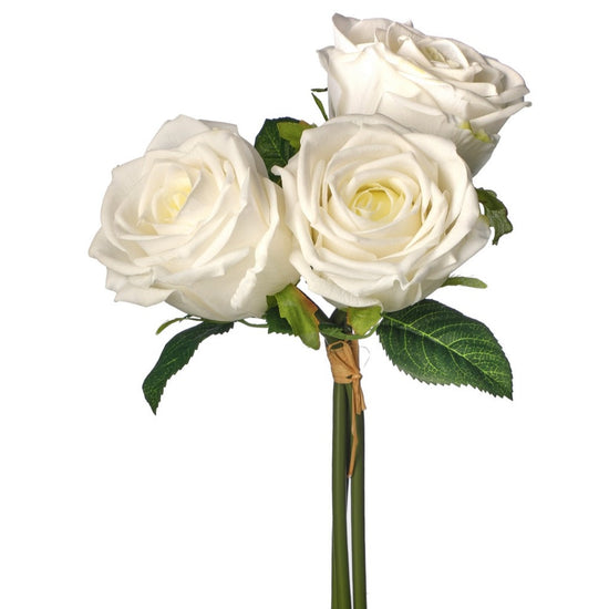 Real Touch Rose Bundle | White