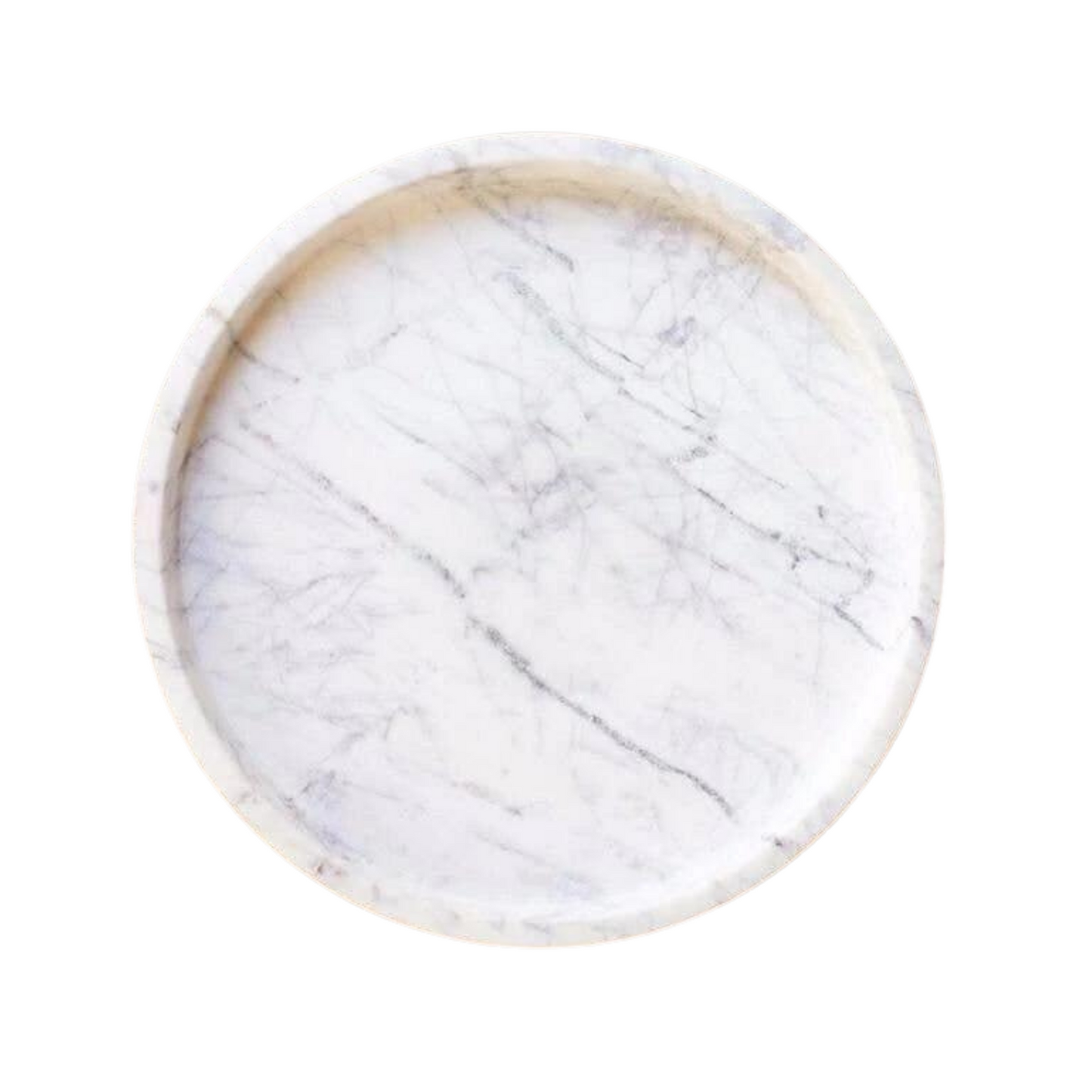 Marble Round Tray | Grande