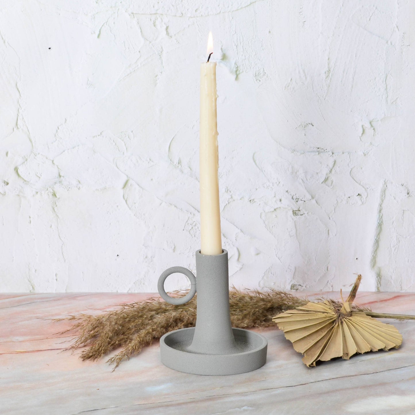 Pearl Candleholder | Grey