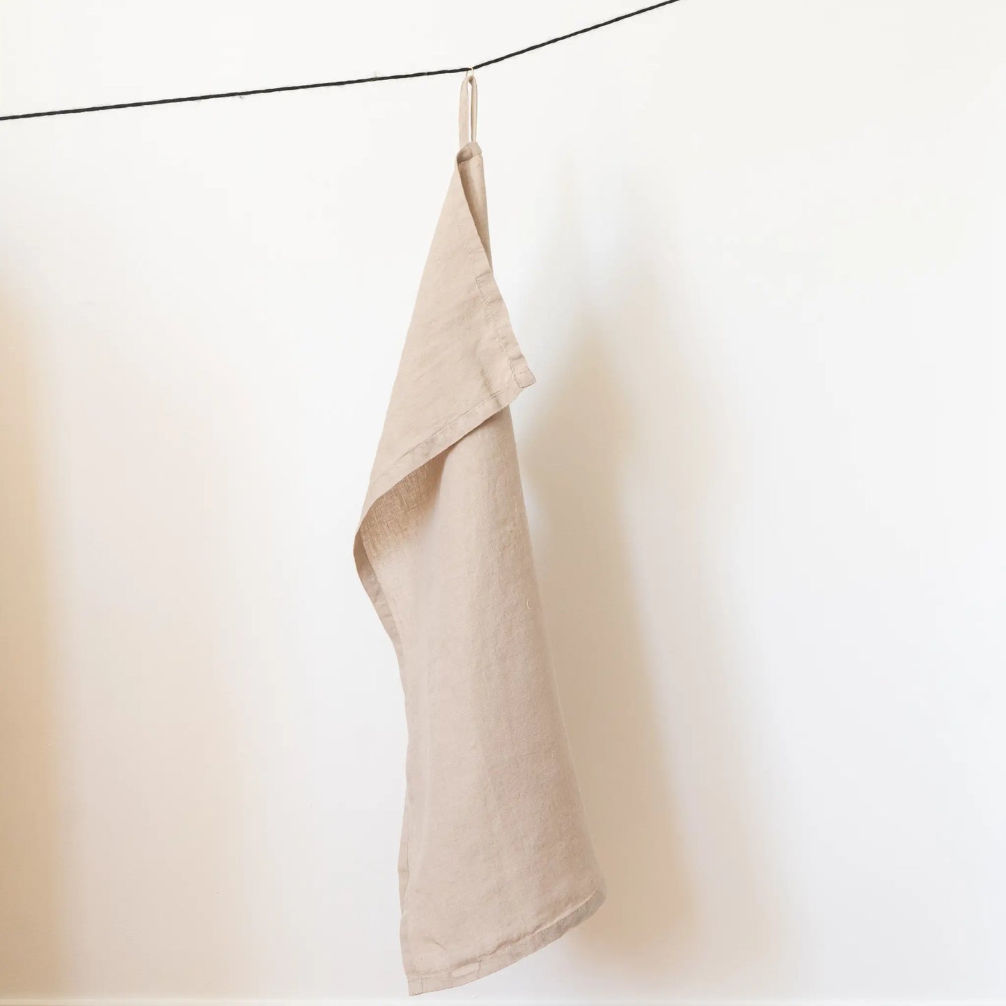 Linen Tea Towel 100% Stonewashed | Natural
