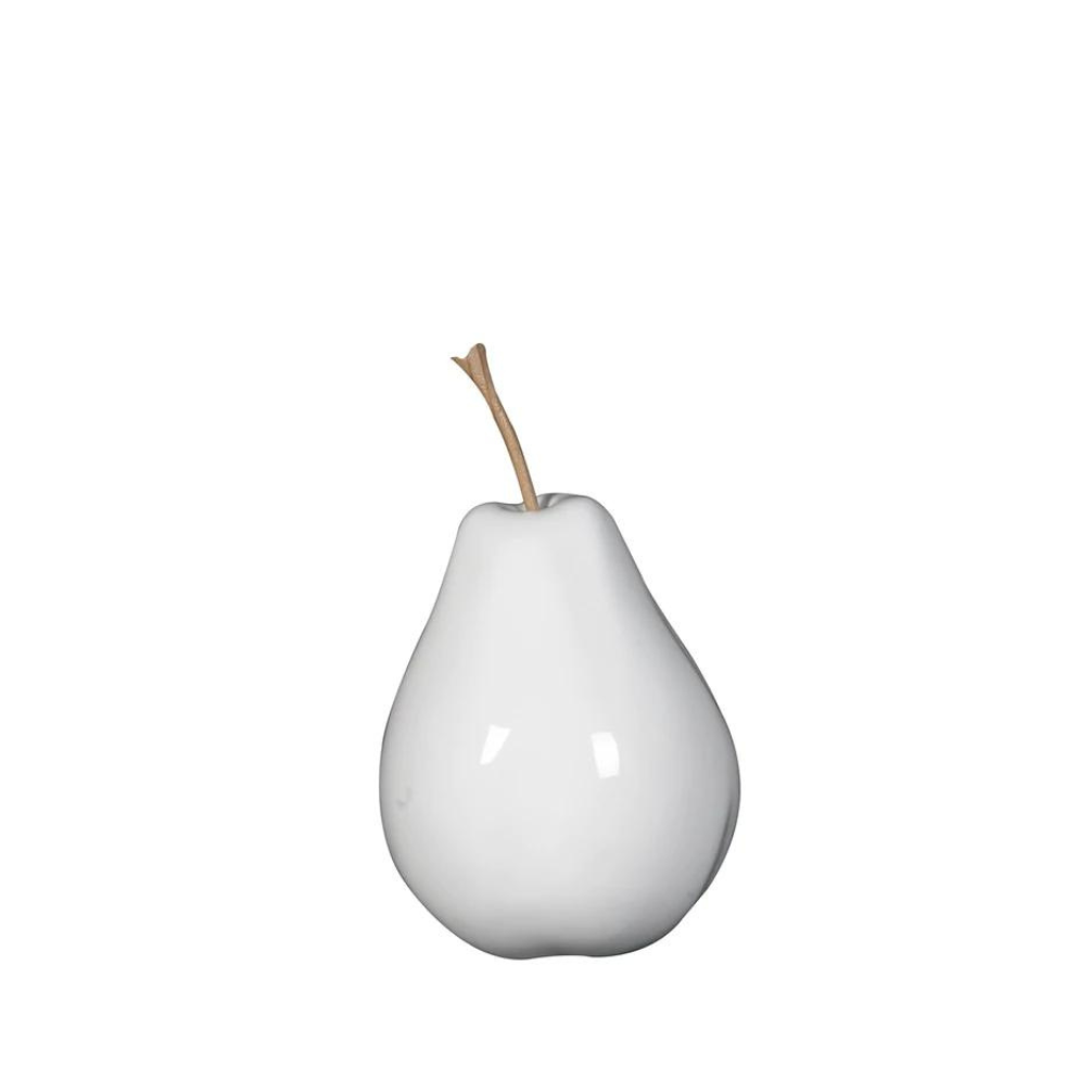 Pear | White | Multiple Sizes