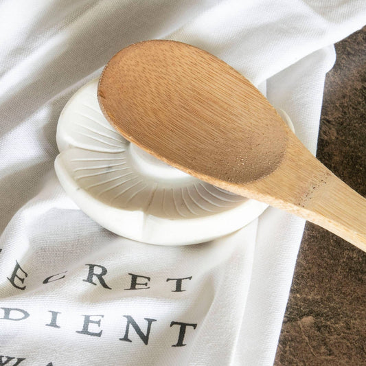 Fleur Marble Spoon Rest