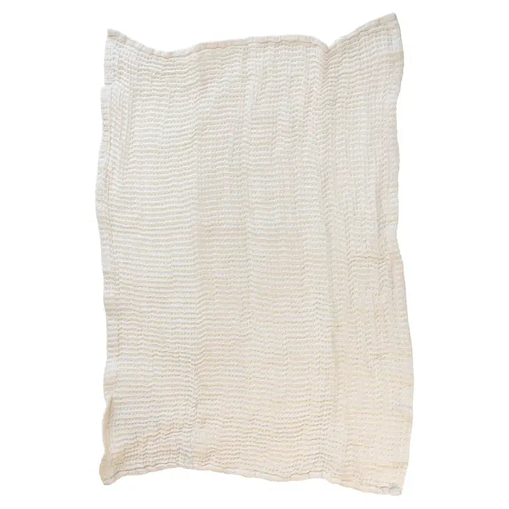 Cecily Linen Waffle Towel