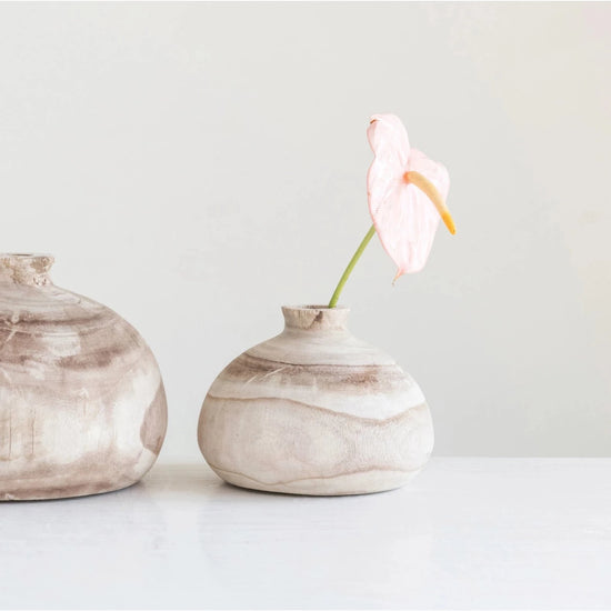 Paulownia Wood Vase