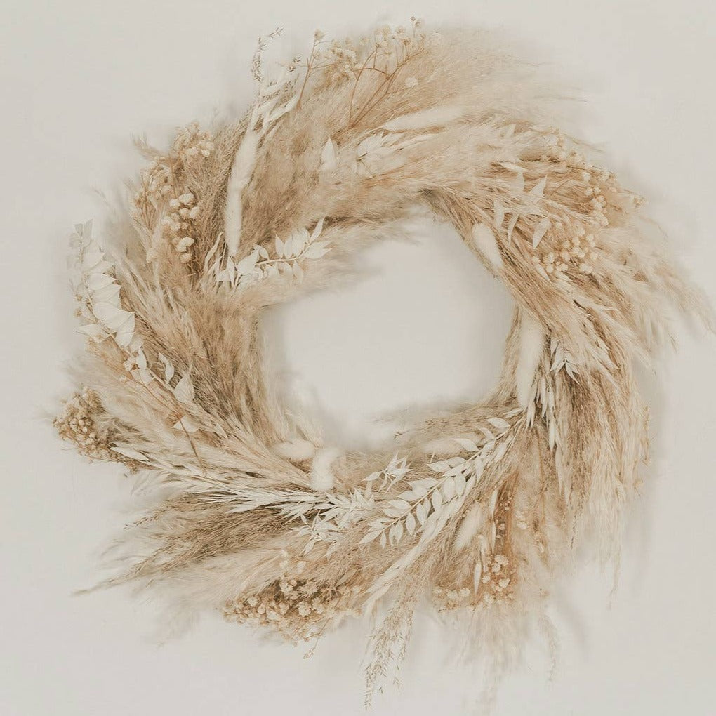 Boho Pampas Wreath