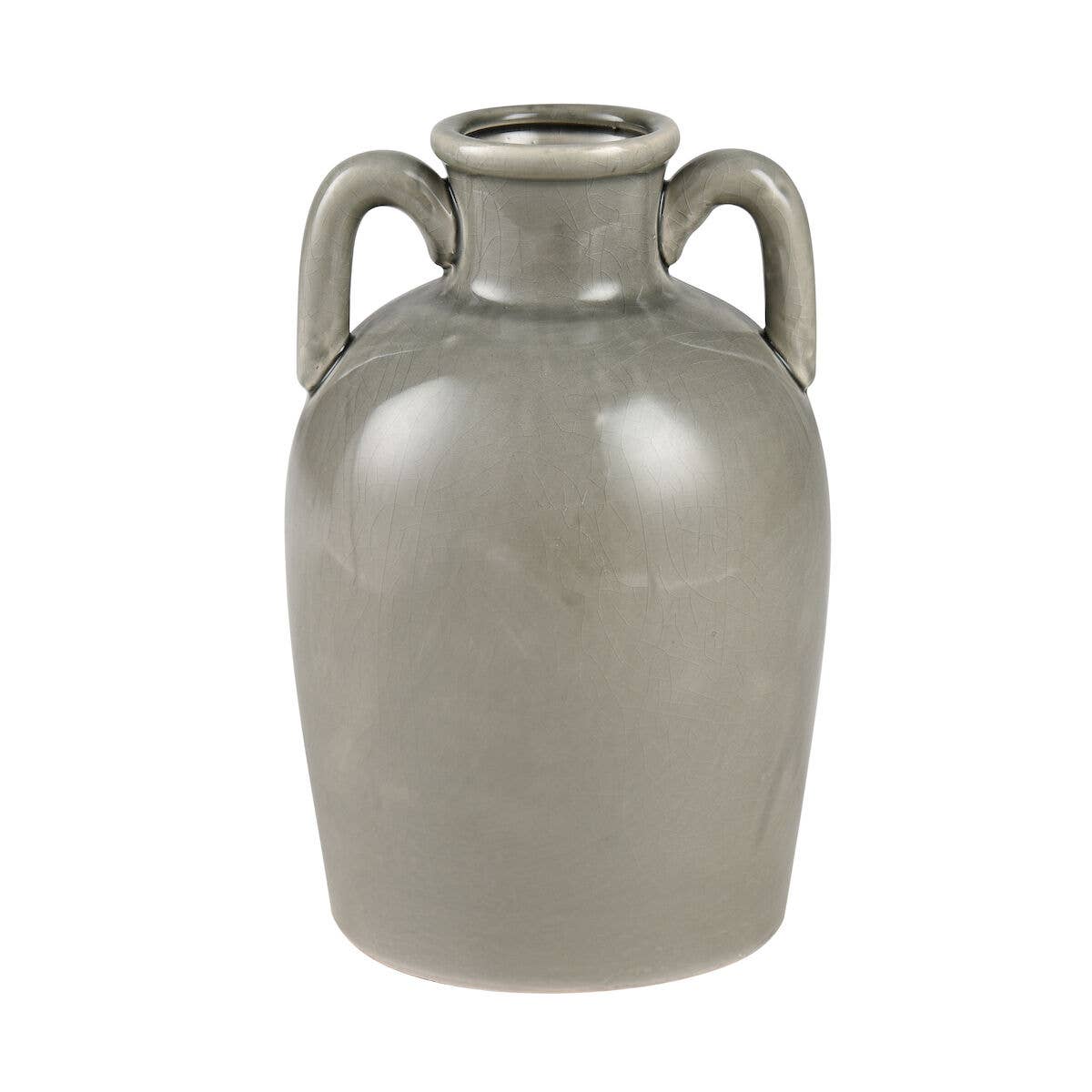 Babin Amphora Style Glazed Ceramic Vase | Large