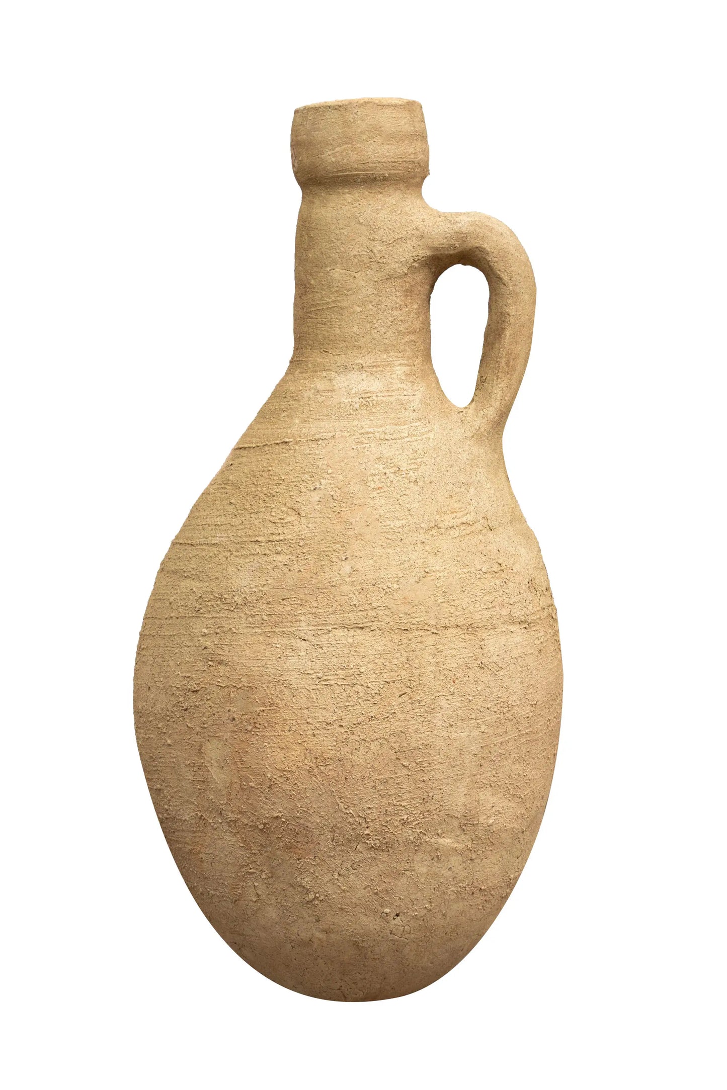 Old Amphora With Terracotta Handles And Base