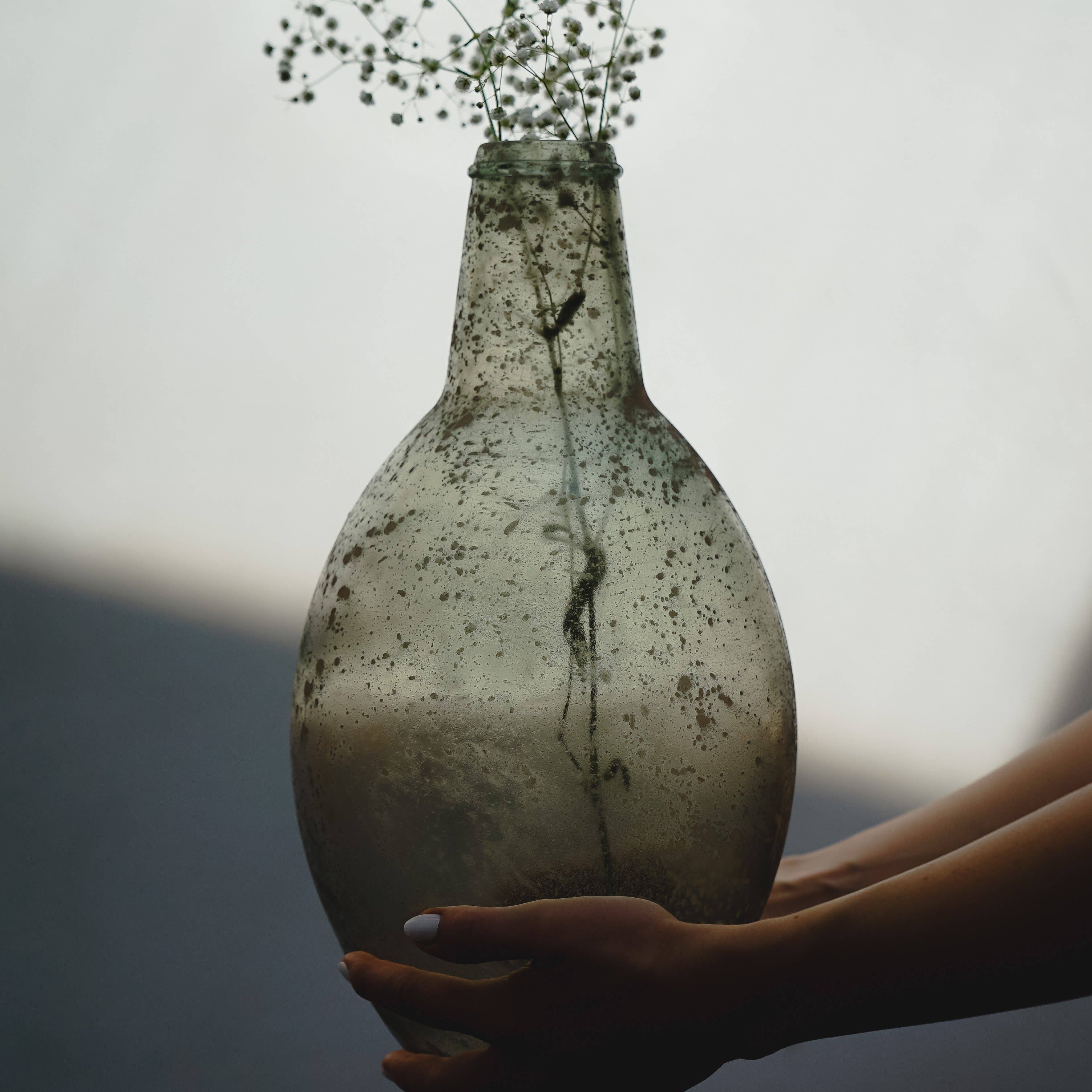 Veronica Recycled Glass Vase | Stony