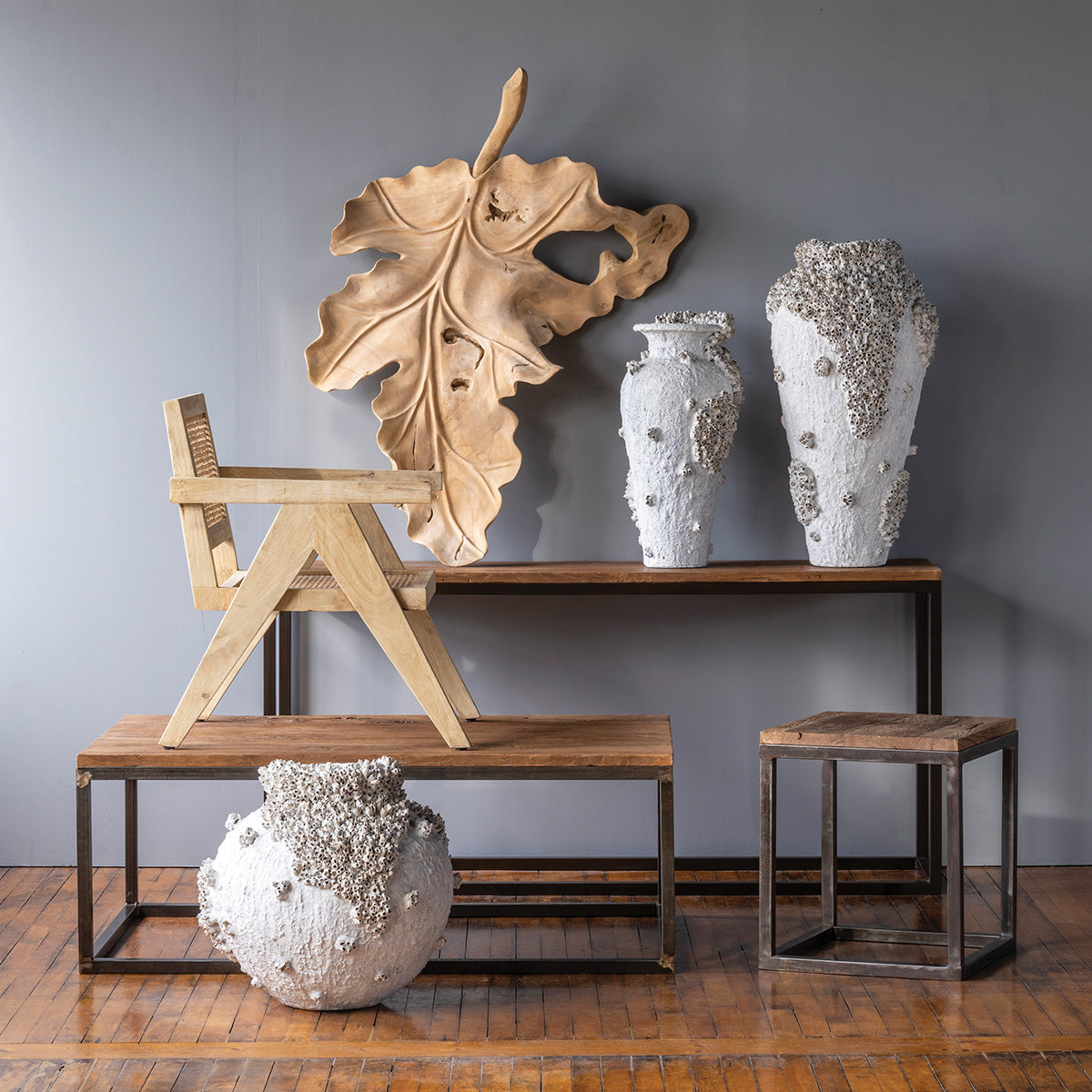 Nimes Armchair | Light Wood