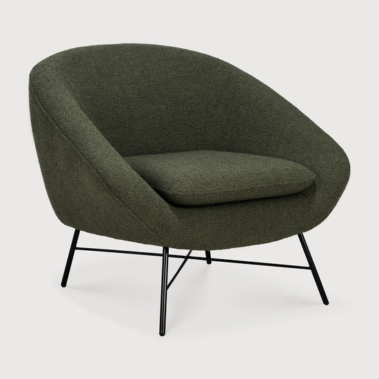 Barrow lounge chair by Jacques Deneef | Pine Green