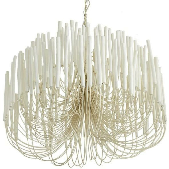 Tilda Large Chandelier | Whitewash